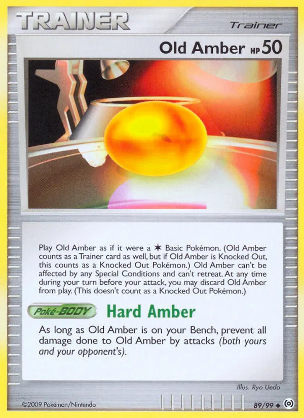 Old Amber — Arceus 89/99