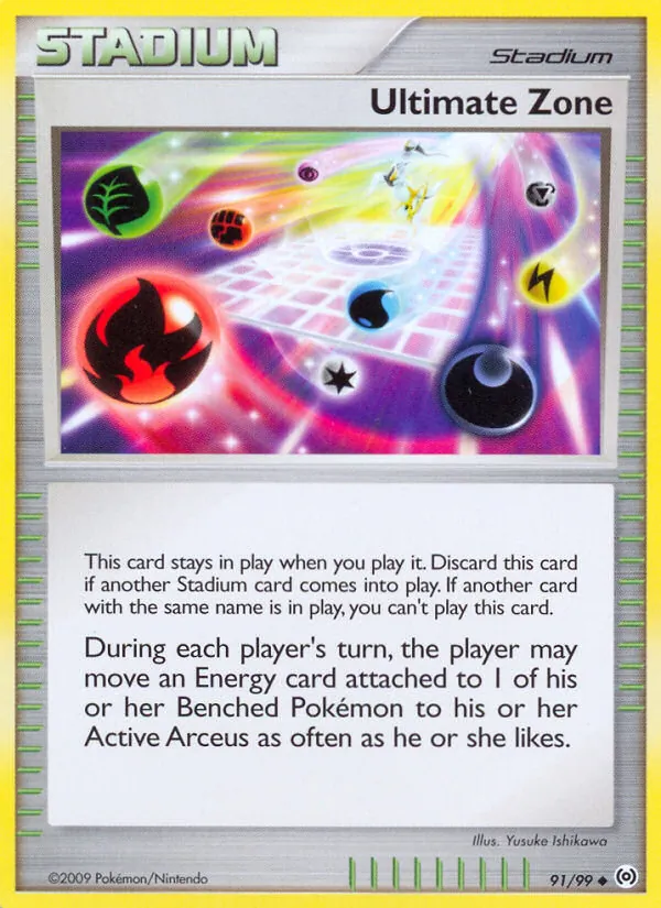 Ultimate Zone — Arceus 91/99