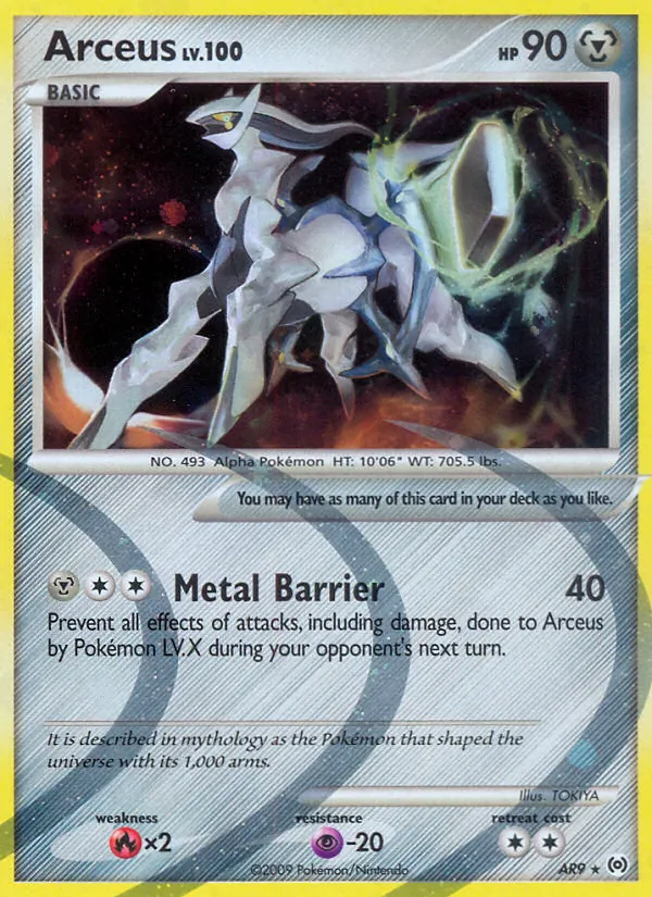 Arceus — Arceus AR9/99