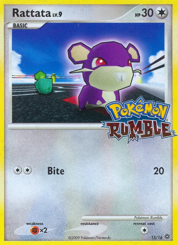 Rattata — Pokémon Rumble 15/16