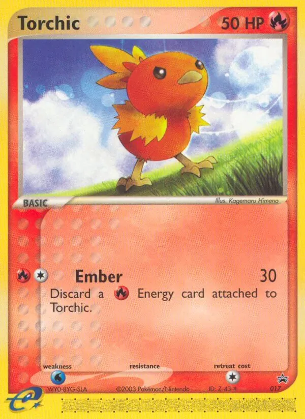 Torchic — Nintendo Black Star Promos 17/40