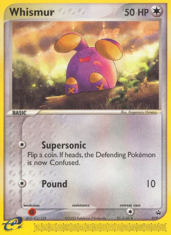 Whismur — Nintendo Black Star Promos 19/40
