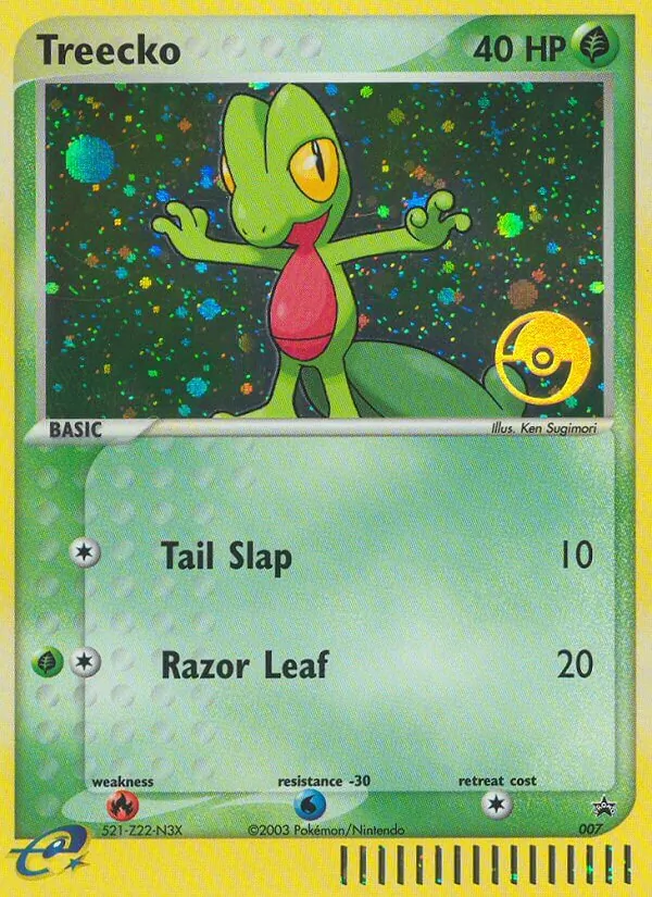 Treecko — Nintendo Black Star Promos 7/40
