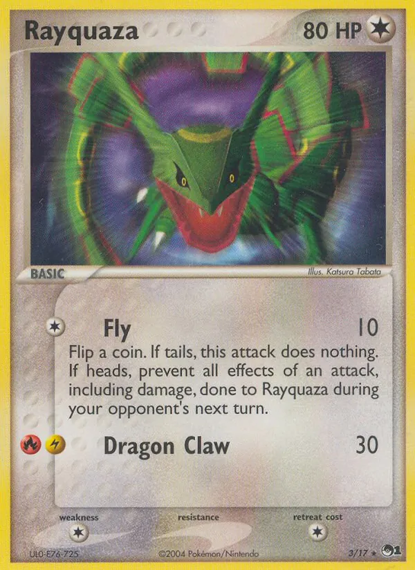 Rayquaza — POP Série 1 3/17