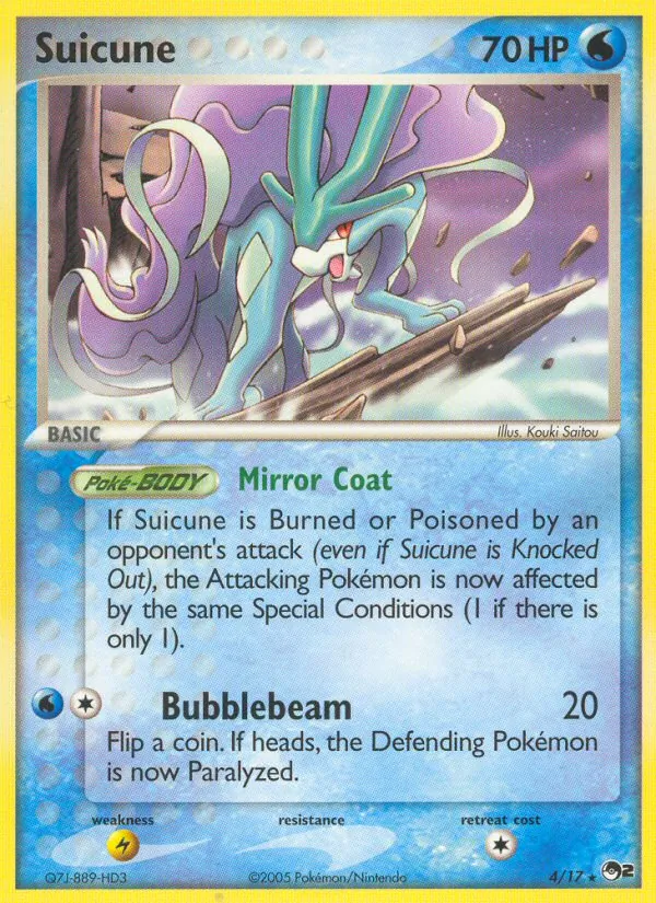 Suicune — POP Series 2 4/17