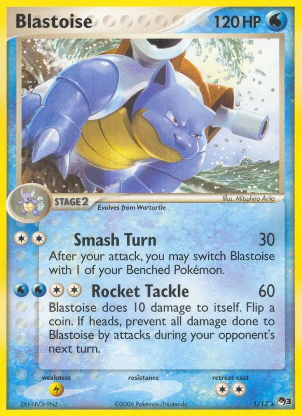 Blastoise — POP Series 3 1/17