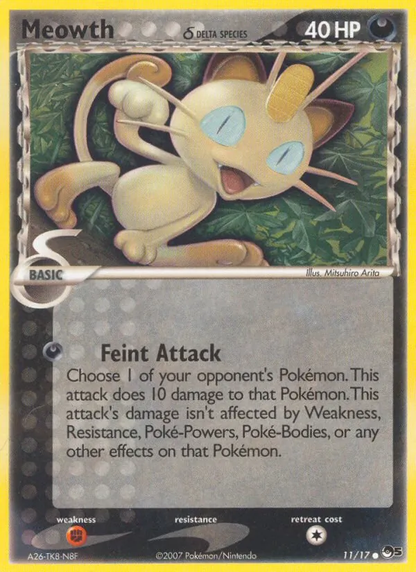 Meowth δ — POP Series 5 11/17
