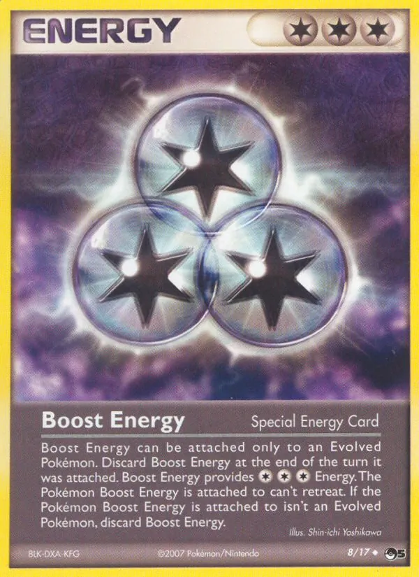 Boost Energy — POP Series 5 8/17