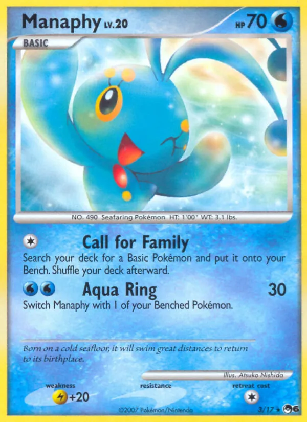 Manaphy — POP Series 6 3/17