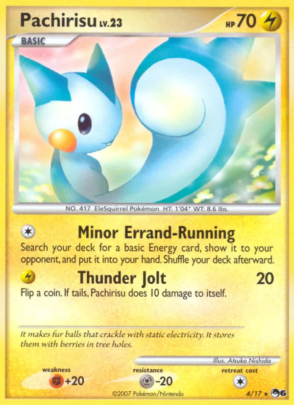 Pachirisu — POP Series 6 4/17
