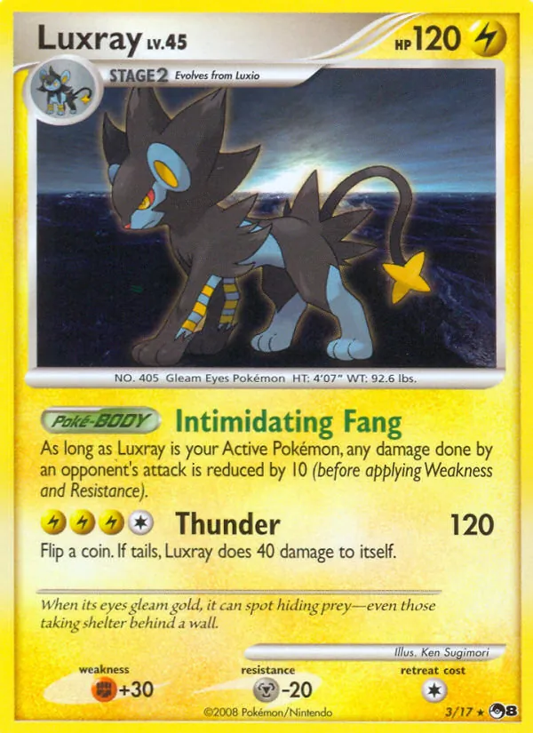 Luxray — POP Series 8 3/17