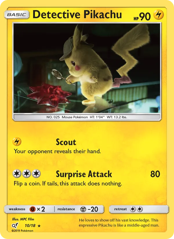 Détective Pikachu — Détective Pikachu 10/18