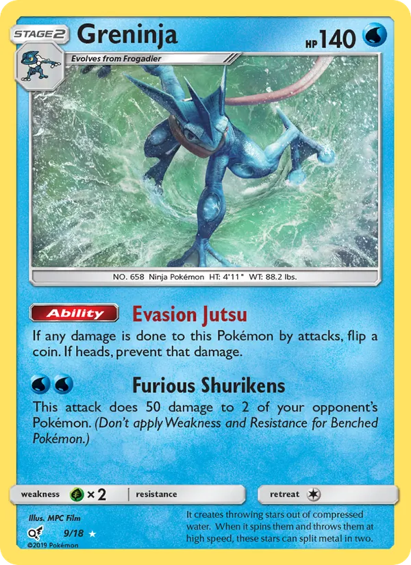 Amphinobi — Détective Pikachu 9/18
