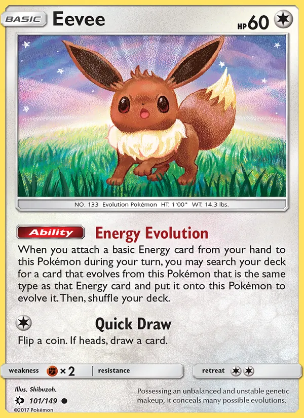 Eevee — Sun & Moon 101/149