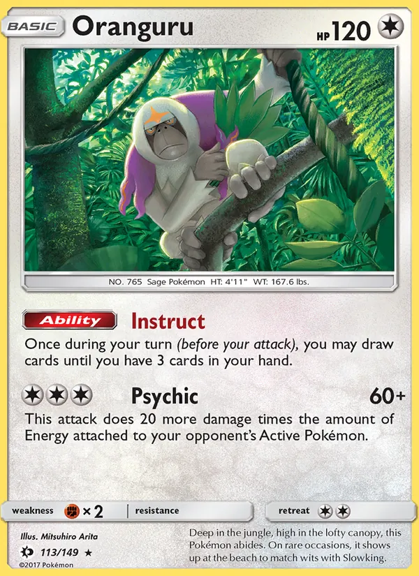 Oranguru — Sun & Moon 113/149