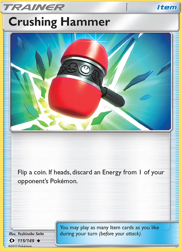 Crushing Hammer — Sun & Moon 115/149