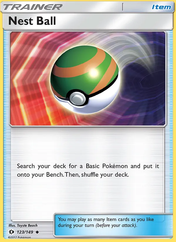 Nest Ball — Sun & Moon 123/149