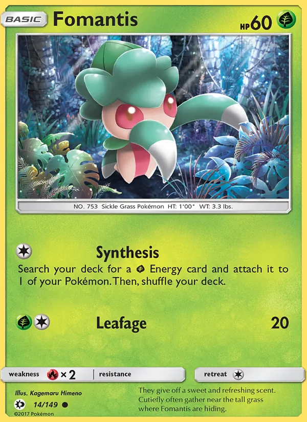 Fomantis — Sun & Moon 14/149