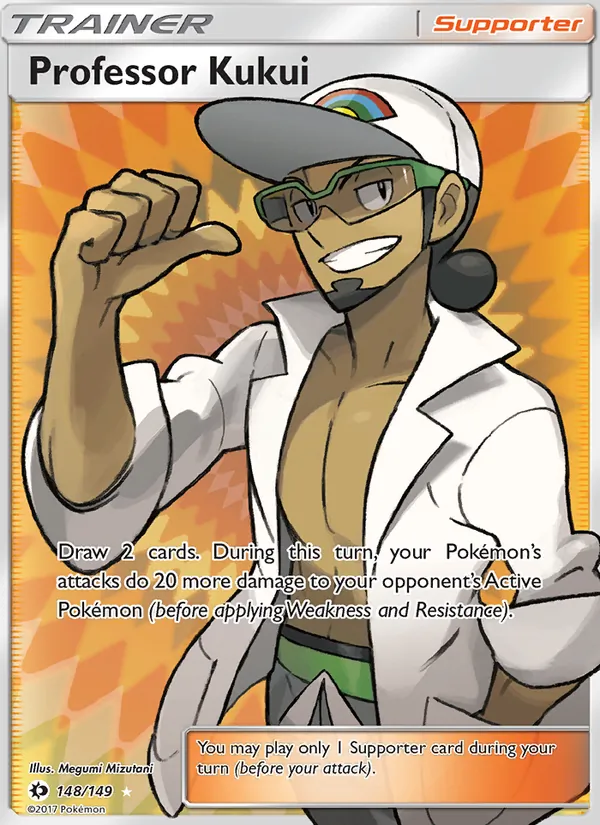 Professor Kukui — Sun & Moon 148/149