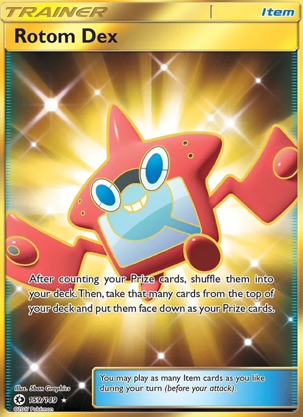 Rotom Dex — Sun & Moon 159/149