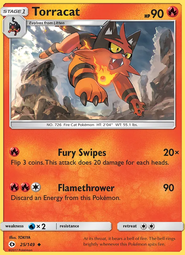 Torracat — Sun & Moon 25/149