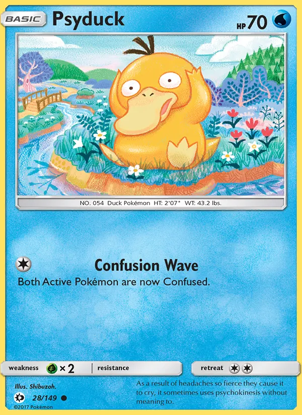 Psyduck — Sun & Moon 28/149
