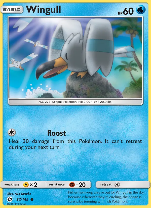 Wingull — Sun & Moon 37/149