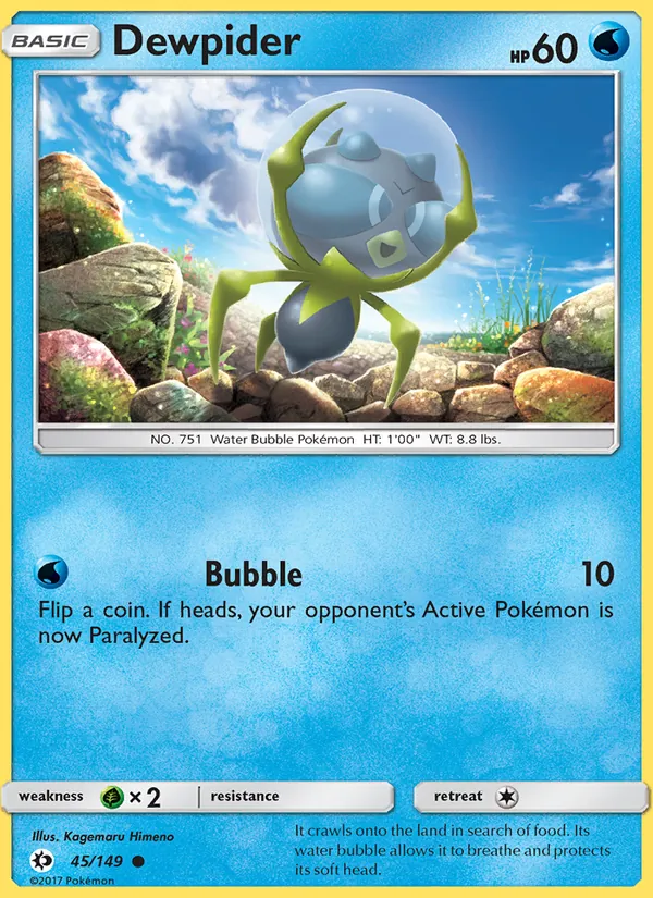 Dewpider — Sun & Moon 45/149