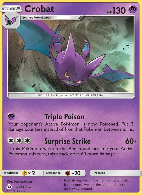 Crobat — Sun & Moon 56/149