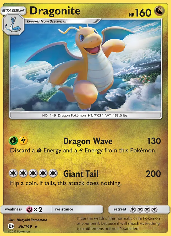 Dragonite — Sun & Moon 96/149