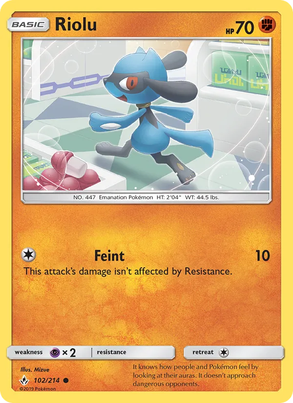 Riolu — Alliance Infaillible 102/214