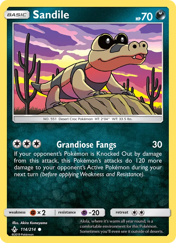 Sandile — Unbroken Bonds 114/214
