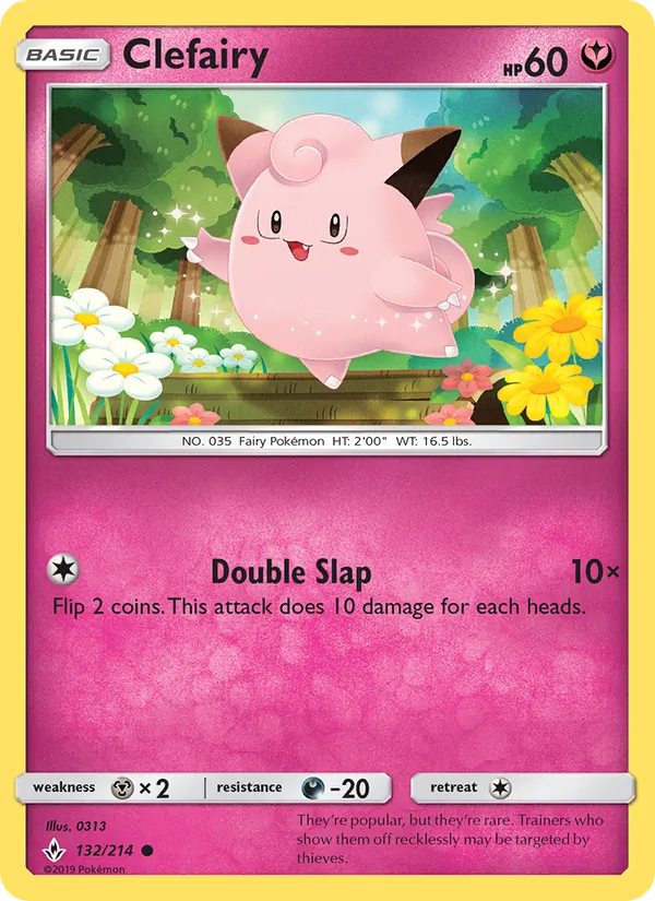 Clefairy — Unbroken Bonds 132/214