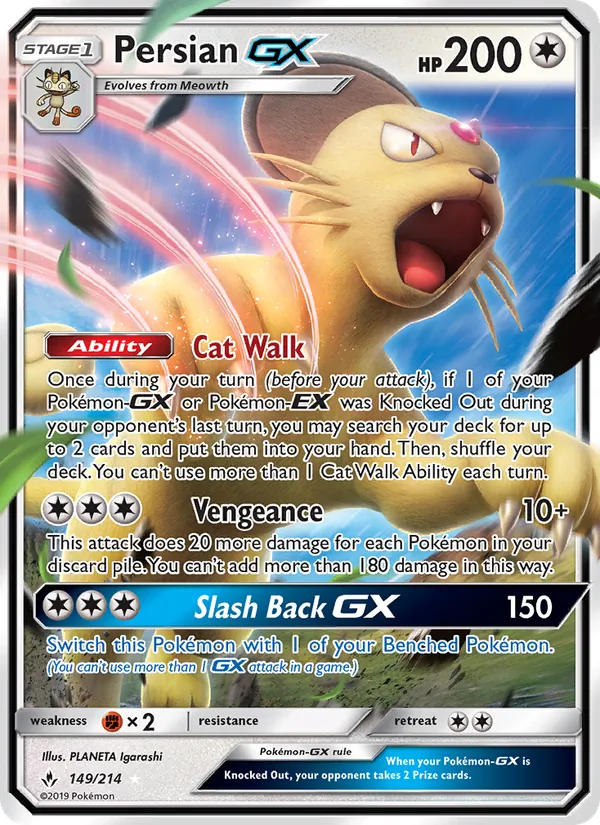 Persian GX — Unbroken Bonds 149/214