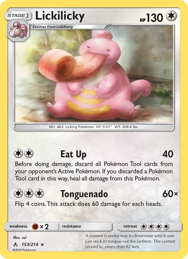 Lickilicky — Unbroken Bonds 153/214