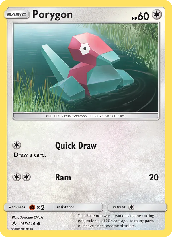 Porygon — Alliance Infaillible 155/214