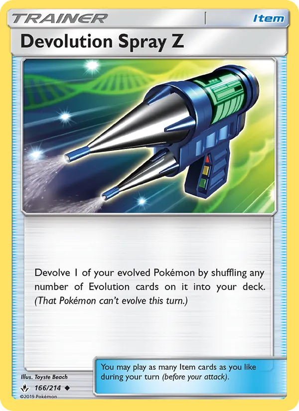 Devolution Spray Z — Unbroken Bonds 166/214