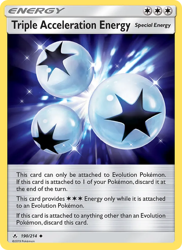Triple Acceleration Energy — Unbroken Bonds 190/214