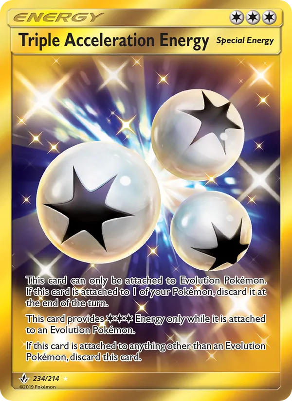 Triple Acceleration Energy — Unbroken Bonds 234/214