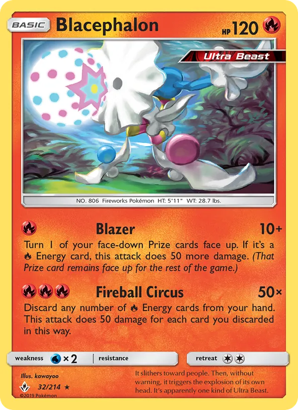 Blacephalon — Unbroken Bonds 32/214