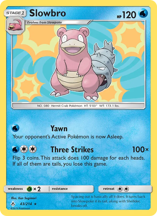 Slowbro — Unbroken Bonds 43/214