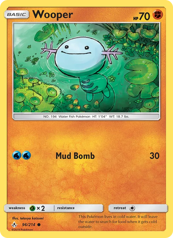 Wooper — Unbroken Bonds 96/214