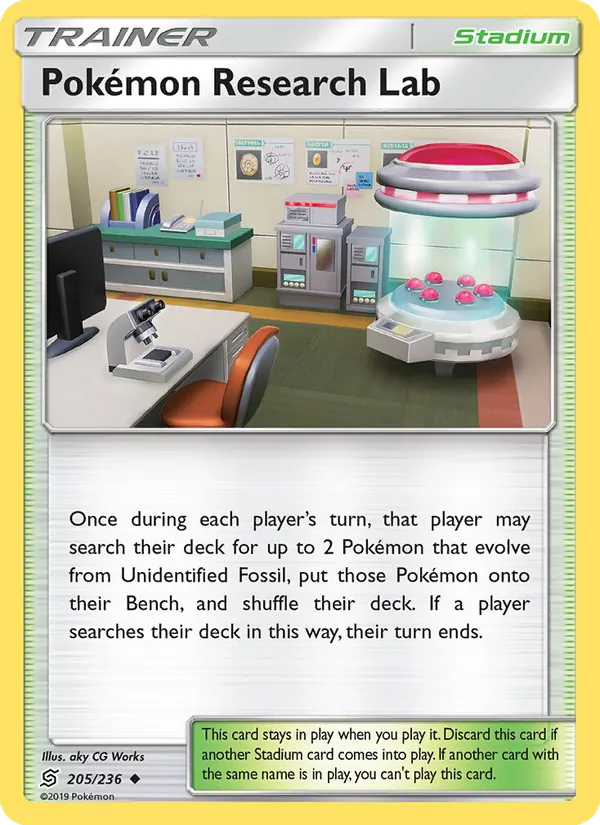 Laboratoire Pokémon — Harmonie des Esprits 205/236