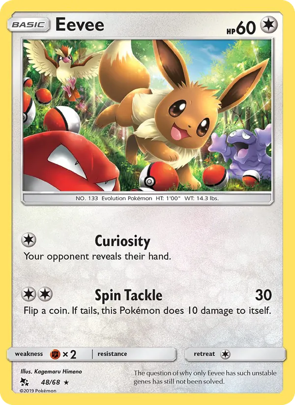 Eevee — Hidden Fates 48/68