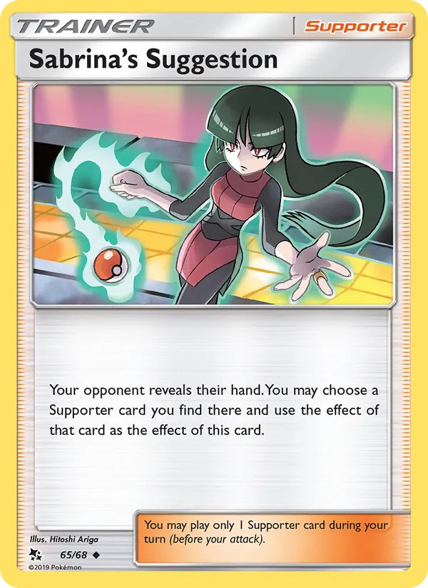 Sabrina’s Suggestion — Hidden Fates 65/68