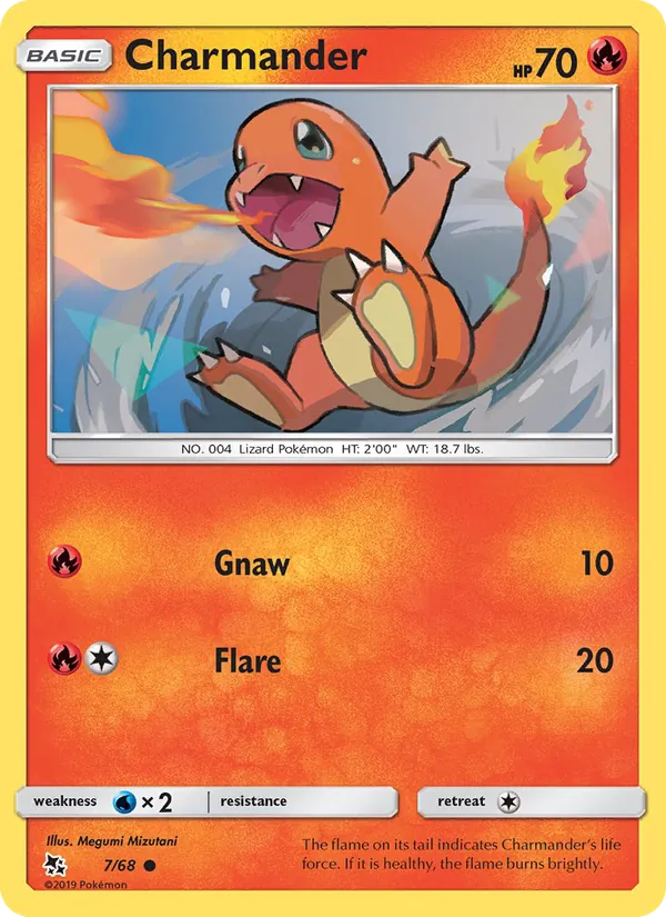 Charmander — Hidden Fates 7/68