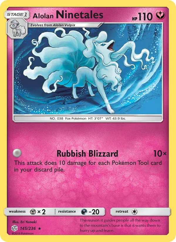 Alolan Ninetales — Cosmic Eclipse 145/236
