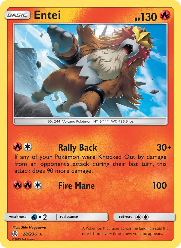 Entei — Éclipse Cosmique 28/236