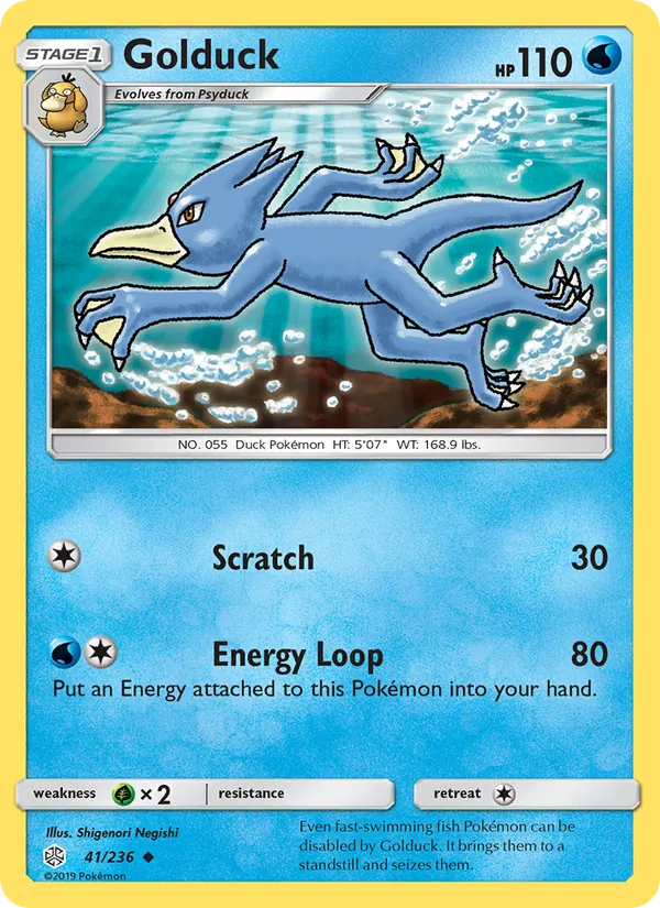 Golduck — Cosmic Eclipse 41/236
