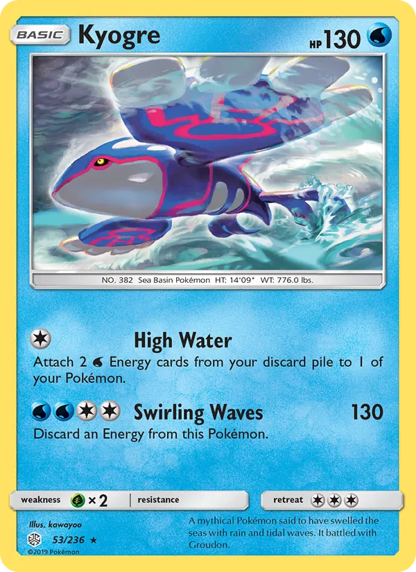 Kyogre — Cosmic Eclipse 53/236